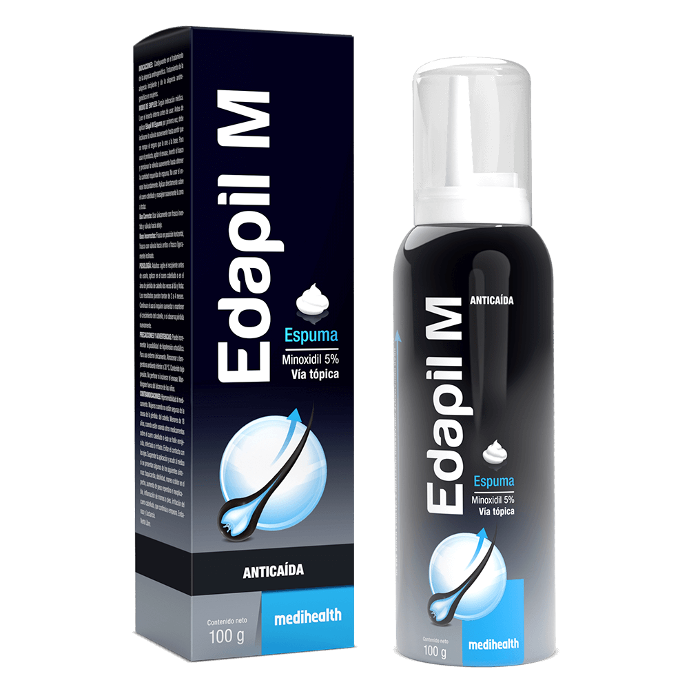 EDAPIL M ESPUMA 100ML - Derma Express Perú