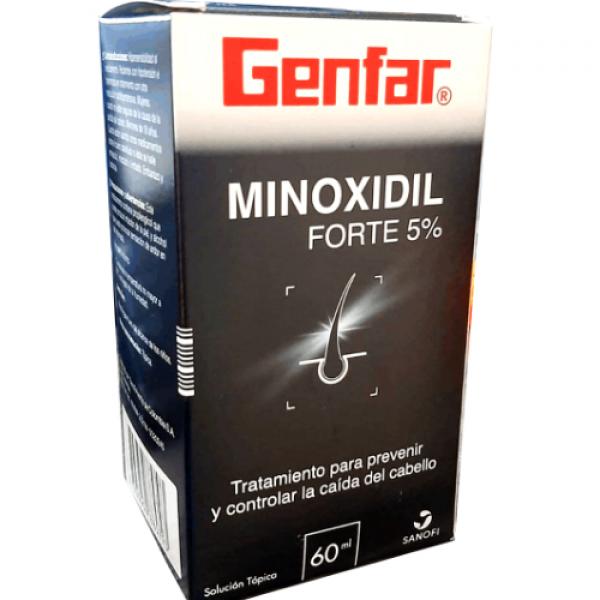 GENFAR MINOXIDIL 5 % SOLUCION CAPILAR 60 ML - WebDerma Perú