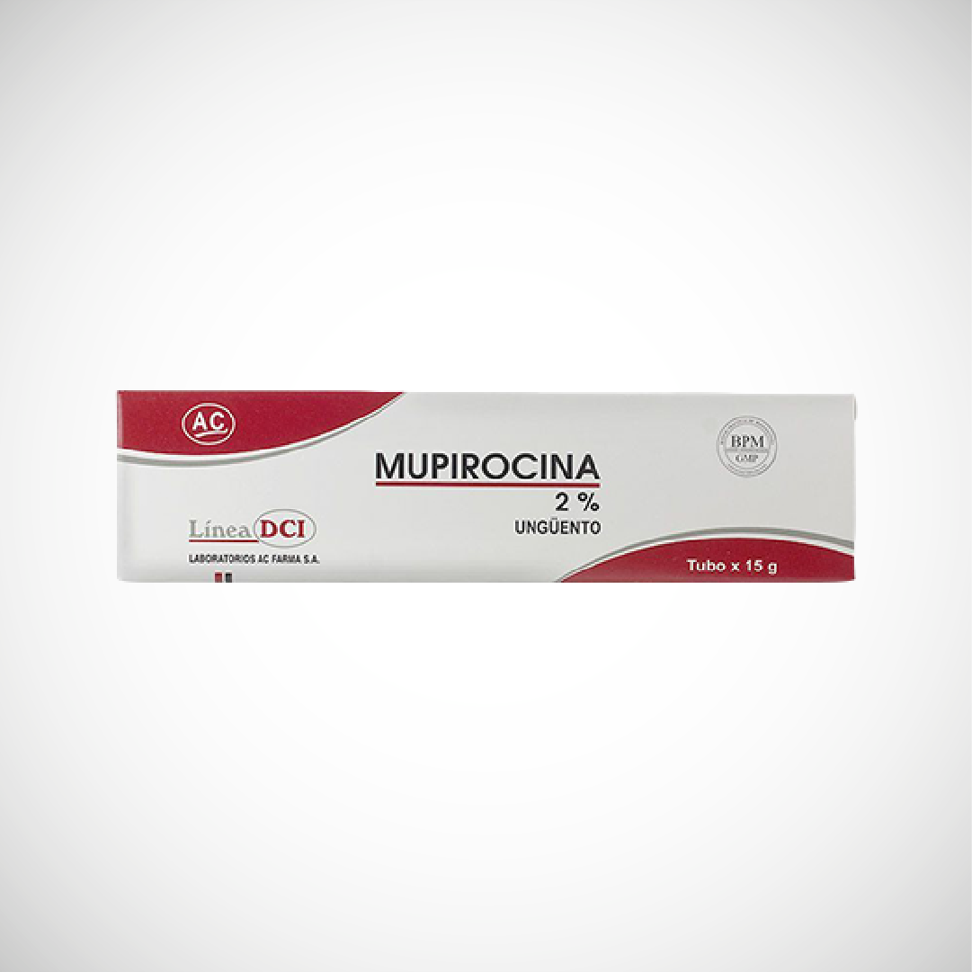 MUPIROCINA 2% UNGUENTO 15 GR - WebDerma Perú