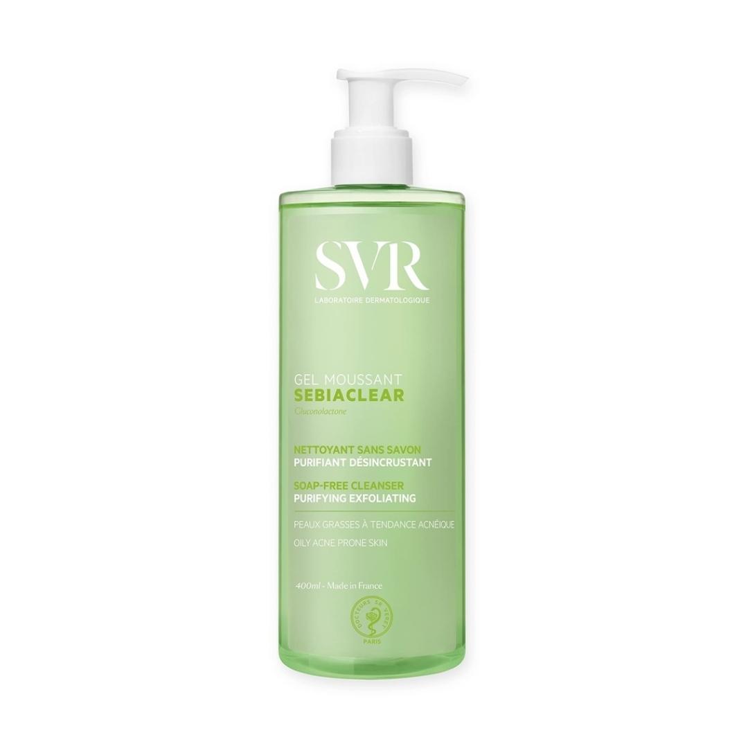 SVR SEBIACLEAR GEL MOUSSANT LIMPIADOR PIEL MIXTA GRASA 400ML - WebDerma Perú