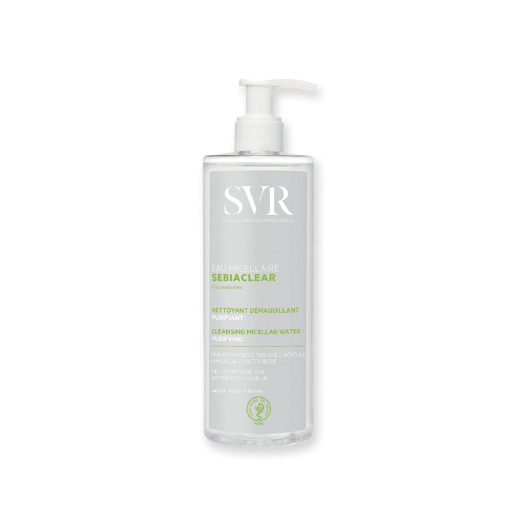 SVR SEBIACLEAR EAU MICELLAIRE PURIFIANT 400 ML - Rosderma Perú