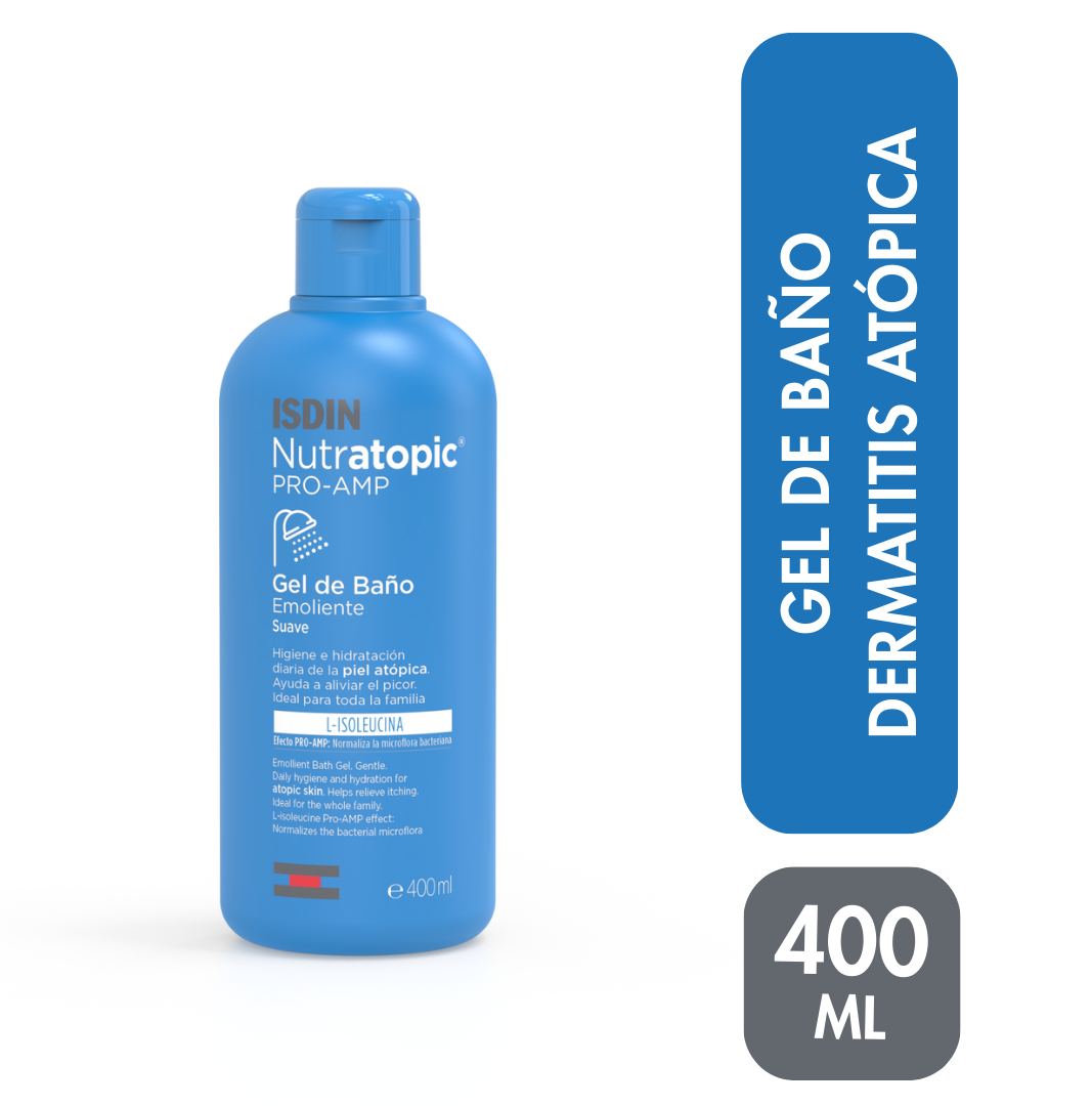 NUTRATOPIC PRO-AMP GEL DE BAÑO 400ML - Derma Express Perú