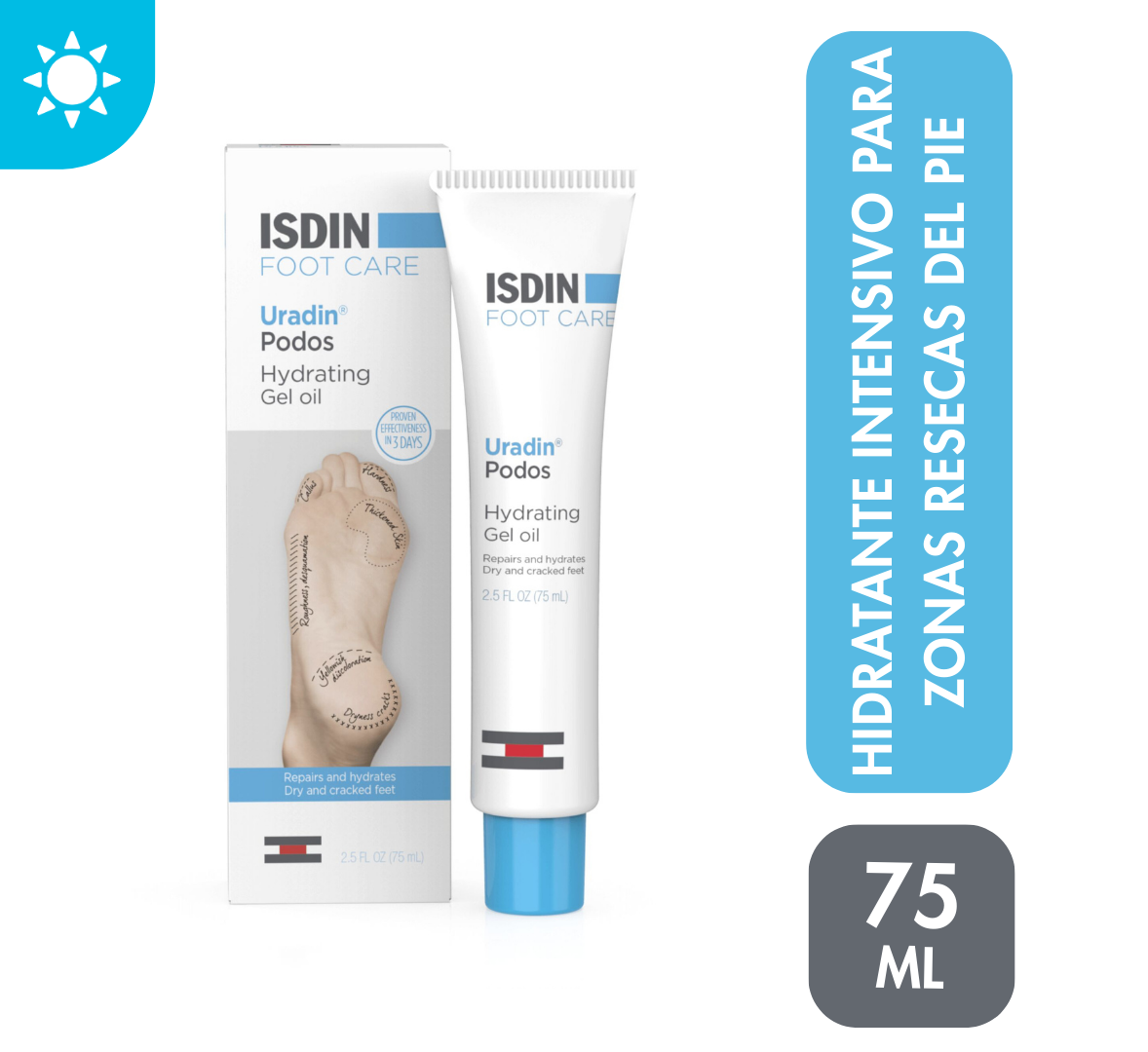 UREADIN PODOS GEL OIL 75ML - Vider Salud Perú