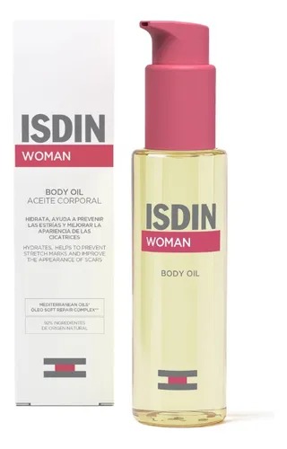 ISDIN WOMAN BODY OIL 100ML  ACEITE CORPORAL REPARADOR - Derma Express Perú