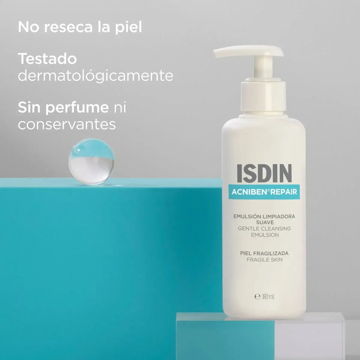 ACNIBEN REPAIR LIMPIADOR 180ML - Derma Express Perú