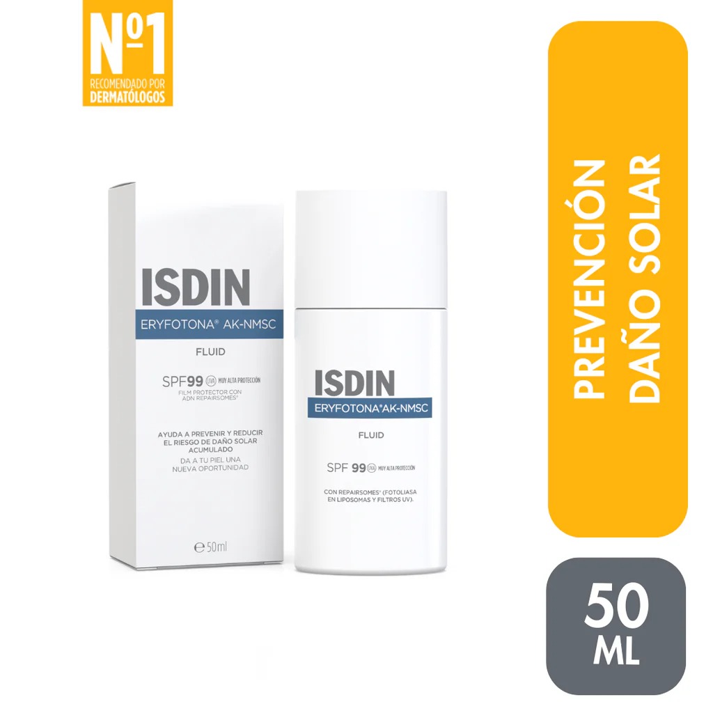 ISDIN ERYFOTONA AK-NMSC FLUID SPF99 50ML - Derma Express Perú