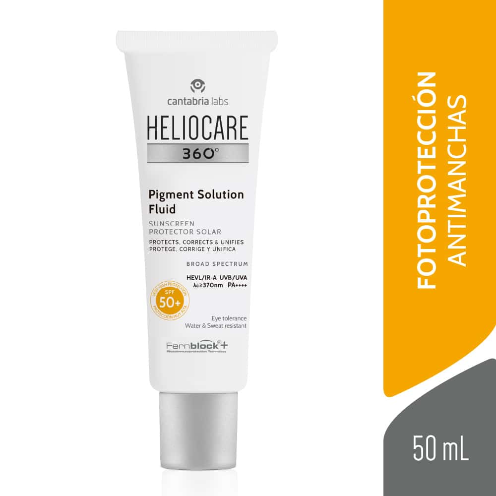 HELIOCARE 360 PIGMENT SOLUTION FLUID SPF50+ 50ML - DermaHope Perú