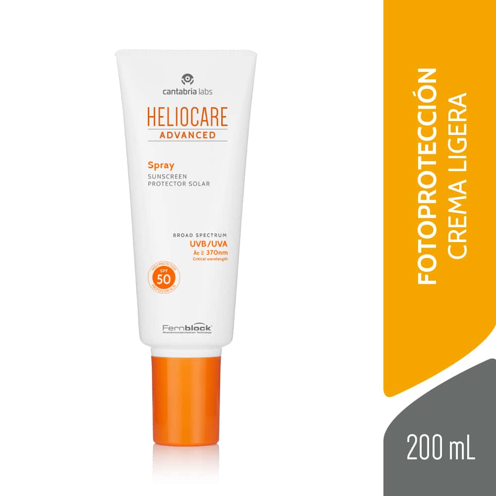 HELIOCARE ADVANCED SPRAY SPF 50. 200 ML - Bella Derma Shopping