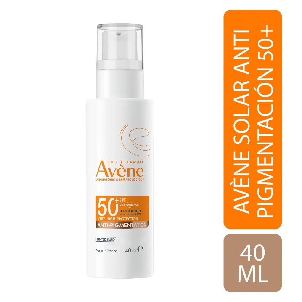 AVENE SOLAR ANTIPIGMENTACION SPF50+  FLUIDO CON COLOR 40ML