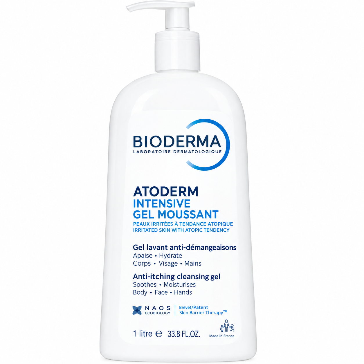 ATODERM INTENSIVE GEL MOUSSANT 500ML - Derma Express Perú
