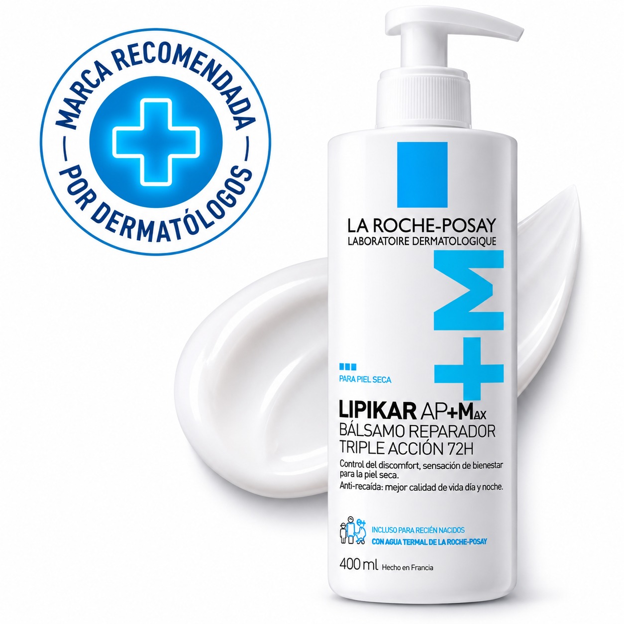 LIPIKAR AP+MAX BALSAMO REPARADOR 400ML